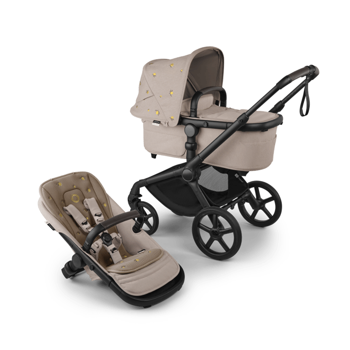 X Konges Slöjd Fox 5 Renew complete - Black/Desert Taupe Melange Bugaboo