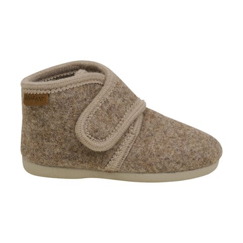 En Fant Inneskor Ulltofflor - Walnut Melange En Fant