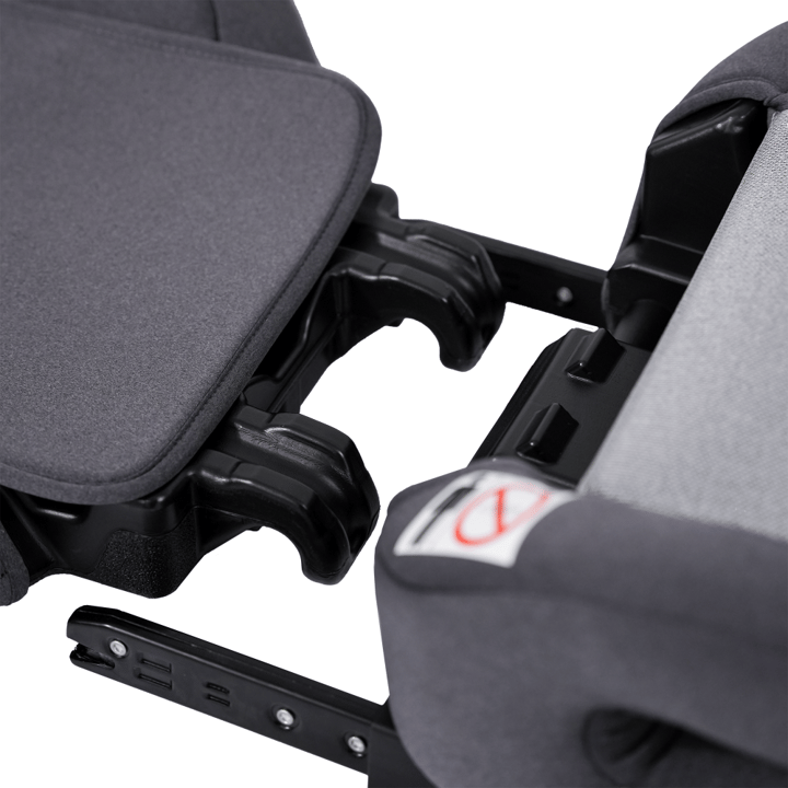 Boostkid Bältesstol - Granite Melange Axkid