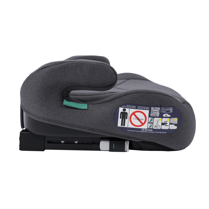 Mate 2 Isofix Bälteskudde - Granite Melange Axkid