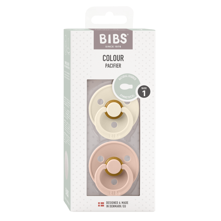 Napp Colour 2-pack Latex symmetrisk - Ivory BIBS