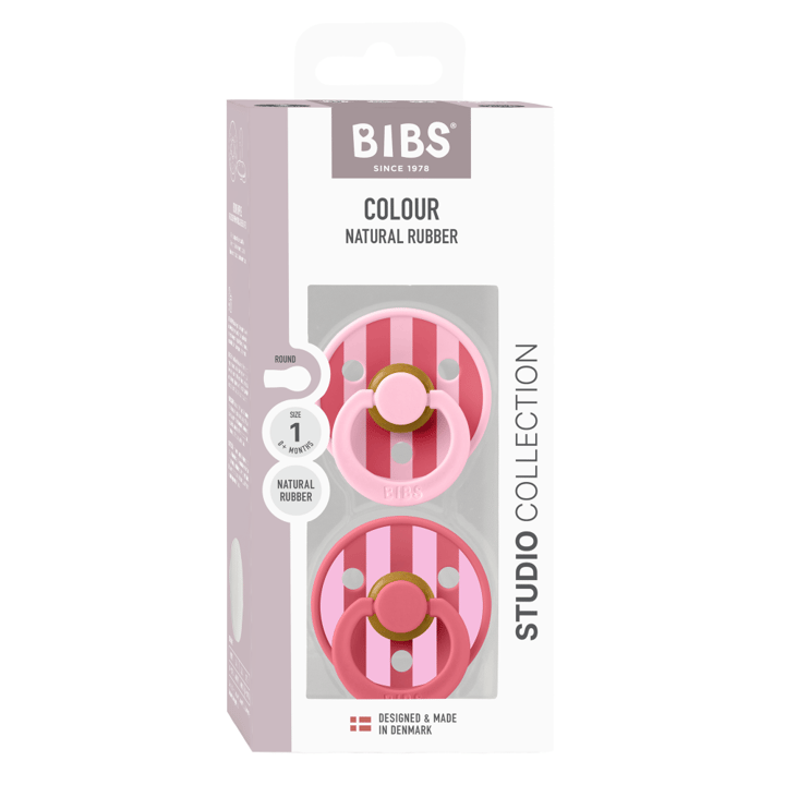 Napp Studio Colour 2-Pack Latex - Baby Pink Coral Mix BIBS