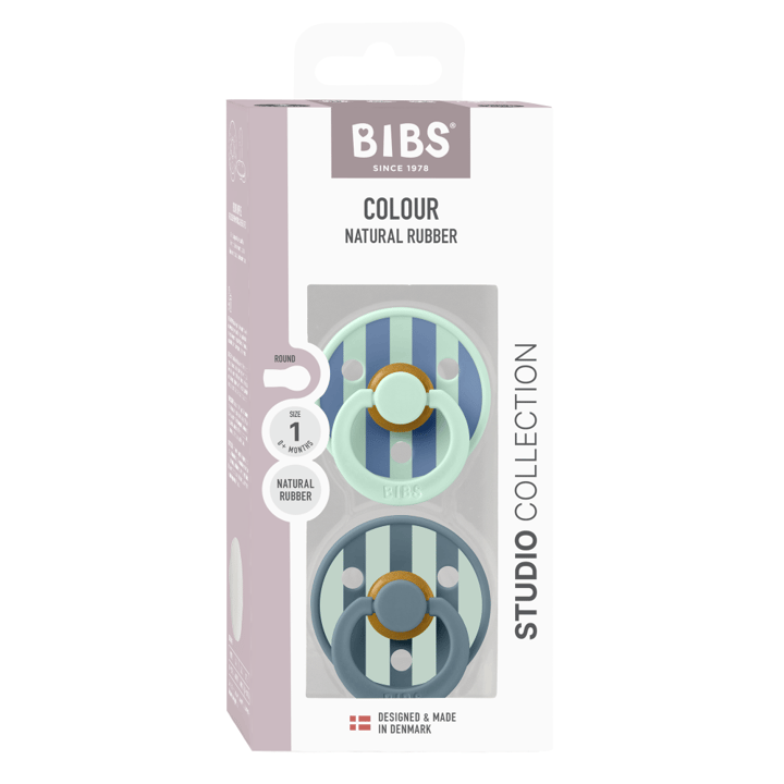 Napp Studio Colour 2-Pack Latex - Nordic Mint Petrol Mix BIBS