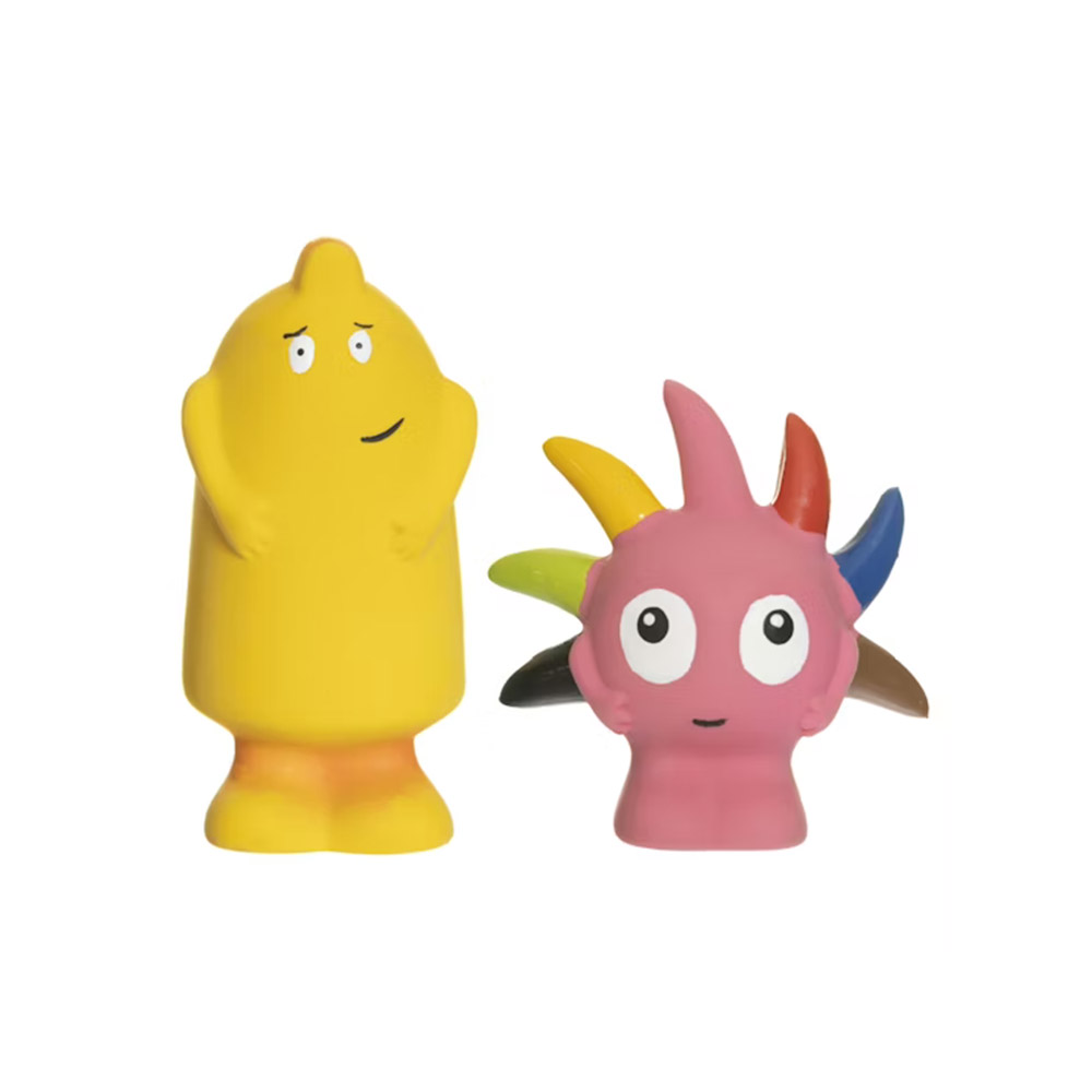Babblarna Figurer I Naturgummi Bibbi/Diddi