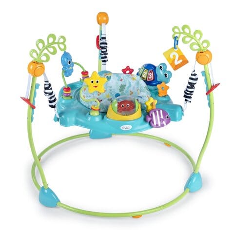 Hoppgunga och Aktivitetsbord 2-i-1 Baby Einstein