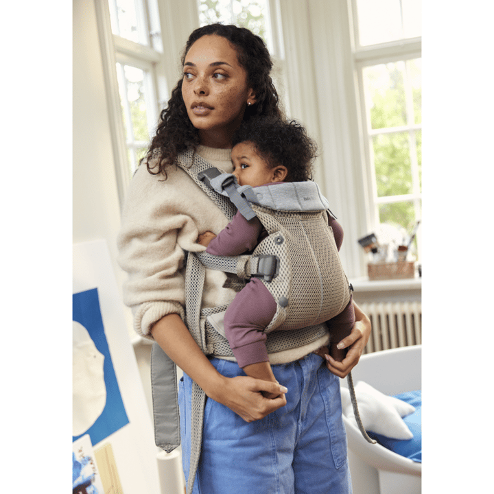Bärsele Harmony 3D Mesh - Gråbeige Babybjörn