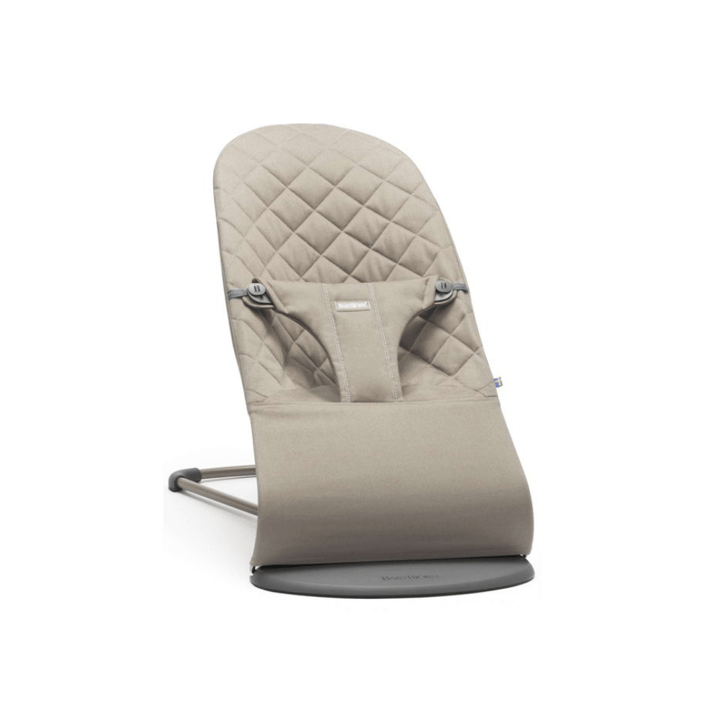 Babysitter Bliss Vävd Klassisk Quilt - Sandgrå