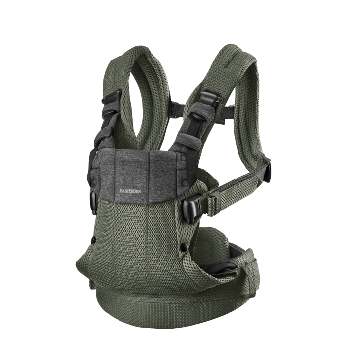 Bärsele Harmony 3D Mesh - Mörkgrön Babybjörn