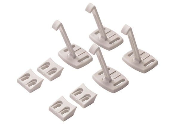 Skåpslås 4-pack Babydan