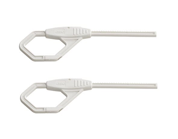 Skåpslås dubbellås 2-pack Babydan