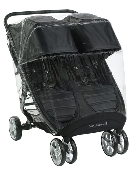 Regnskydd City Mini 2 Double/GT2 Double - Svart Baby Jogger