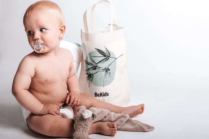 Täcke Spjälsäng Bambu 100x140 cm - Vit BeKids