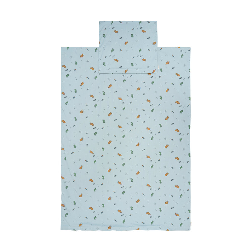BeKids Bäddset Baby Dino Slate
