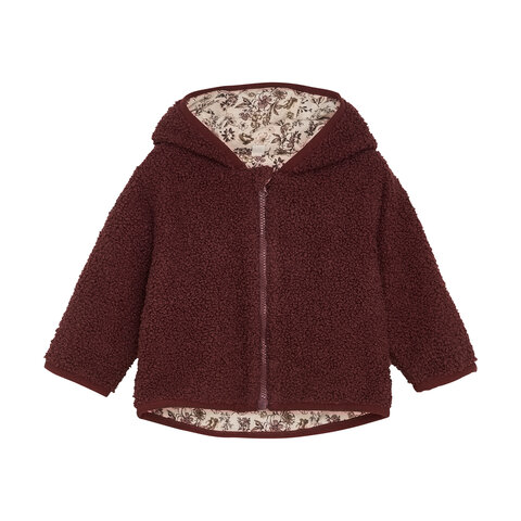 BeKids Cardigan Teddy Red Mahogany