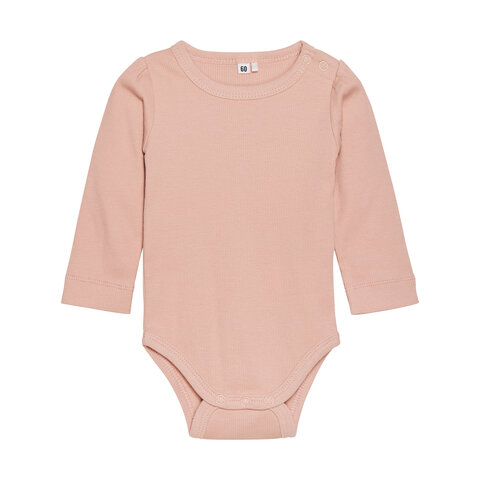 Product Image for BeKids  Långärmad Body Ribbad, Mahogany Rose - BabyWorld