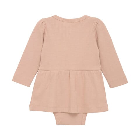 Långärmad Bodyklänning - Mahogany Rose BeKids