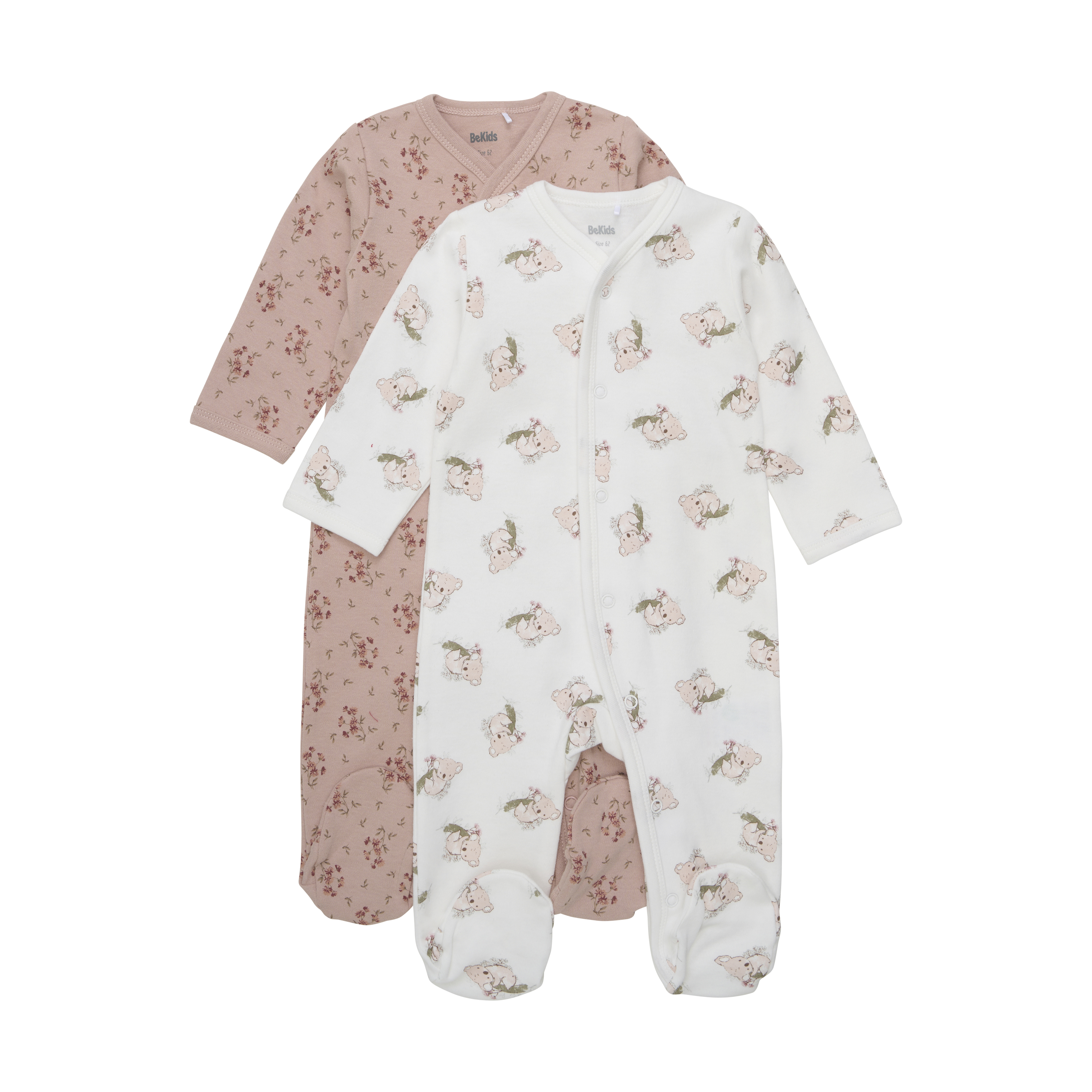 Product Image for BeKids  Pyjamas med fot, Marsala - BabyWorld