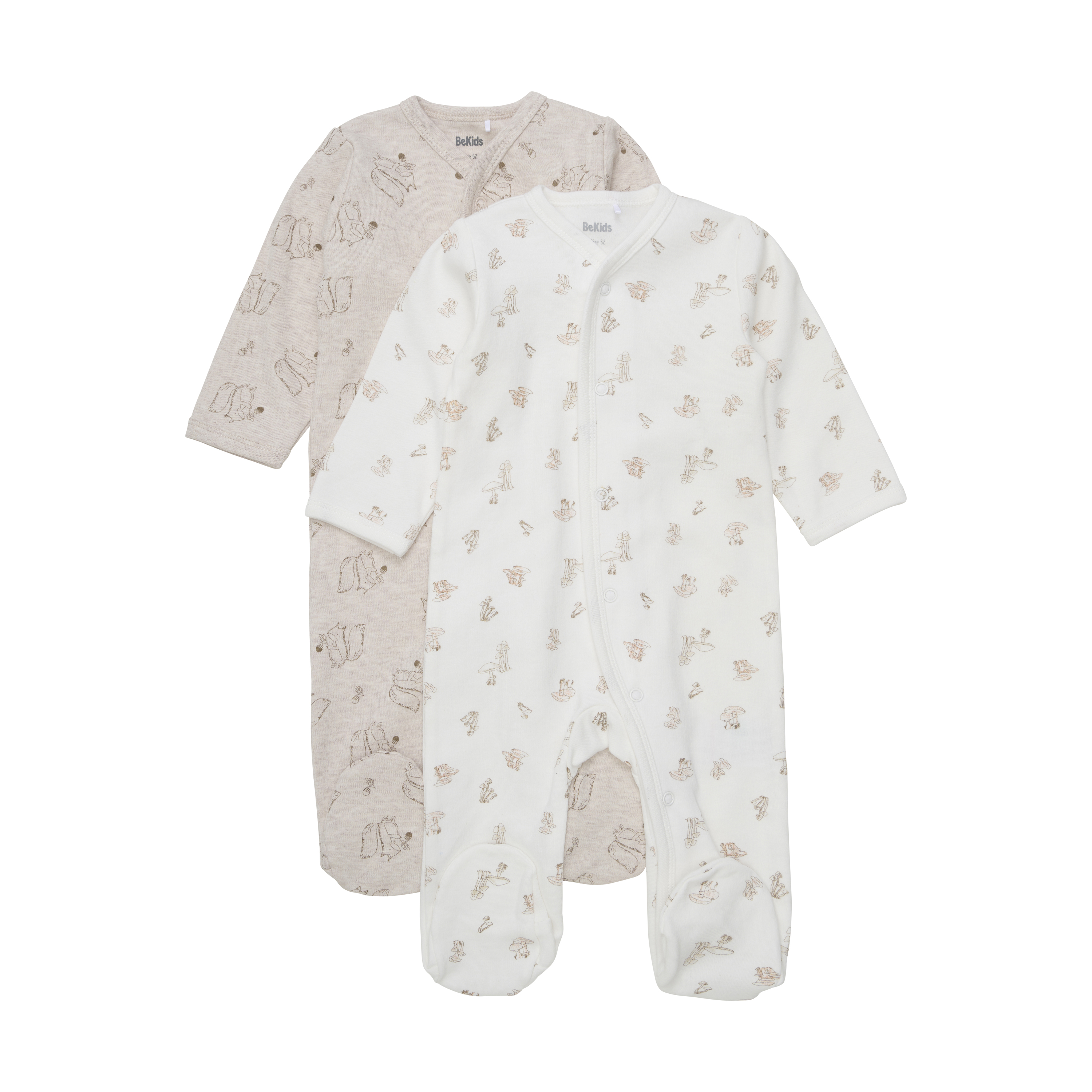 Product Image for BeKids  Pyjamas med fot, Mountain Trail - BabyWorld