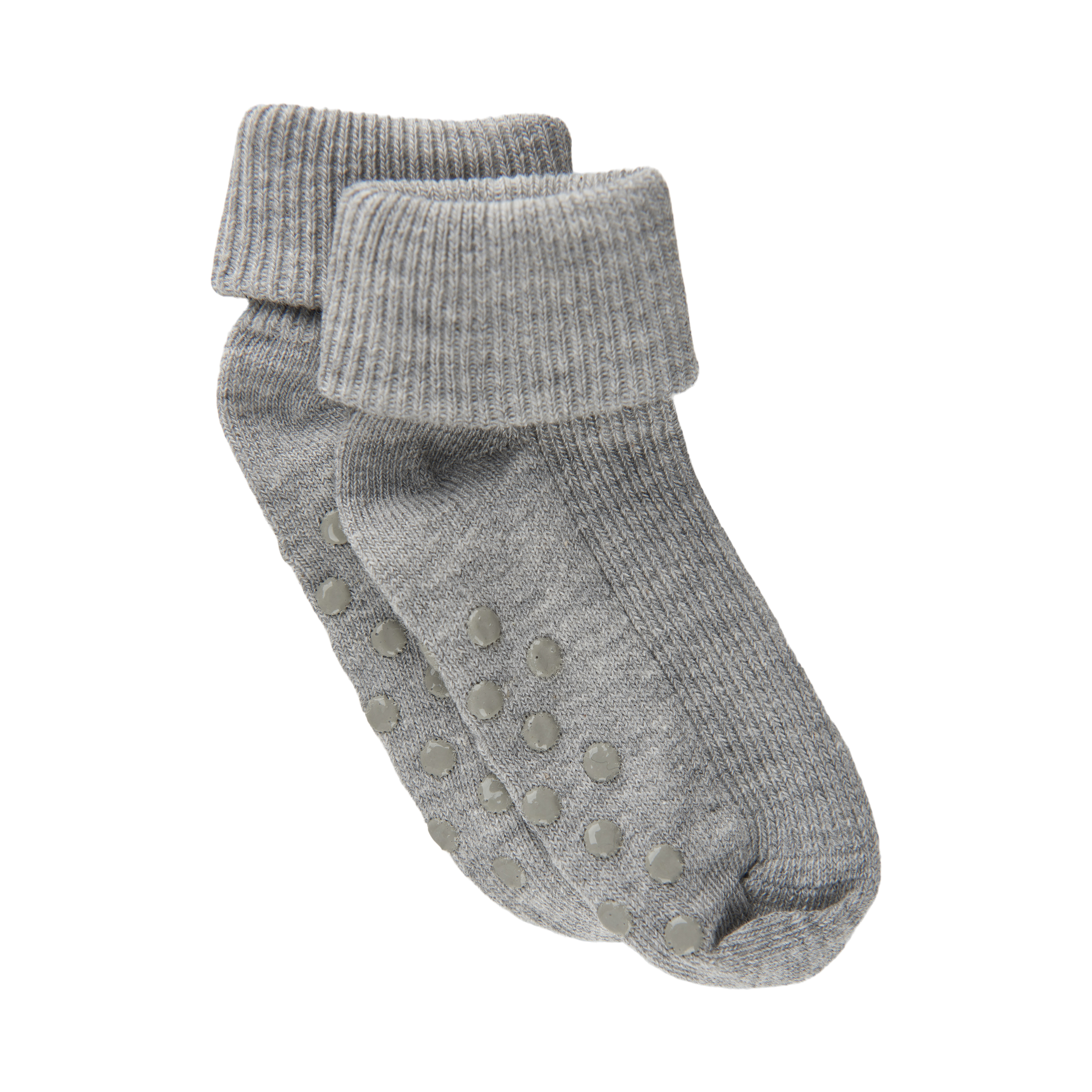 Product Image for BeKids  Ribbade Strumpor, Light Grey Melange - BabyWorld