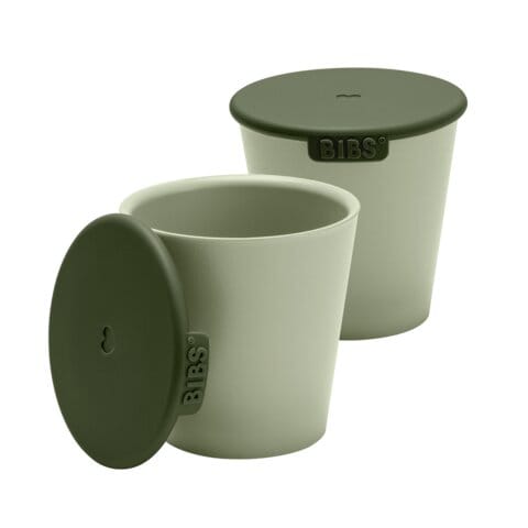 Muggar 2-pack - Sage BIBS