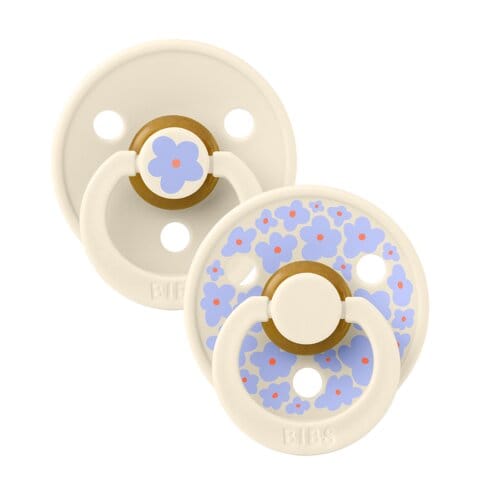Nappar Colour 2-pack Jasmine Latex - Bobo Ivory Mix BIBS