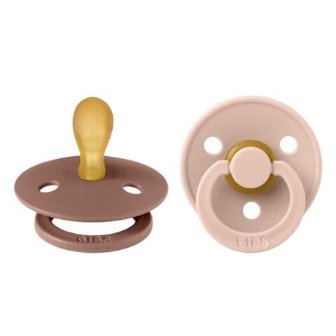 Napp Colour 2-pack Latex symmetrisk - Blush BIBS