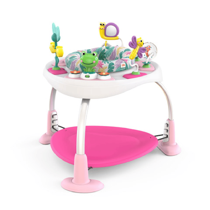 Bounce Baby 2-in-1 Aktivitetsbord - Pink Bright Starts