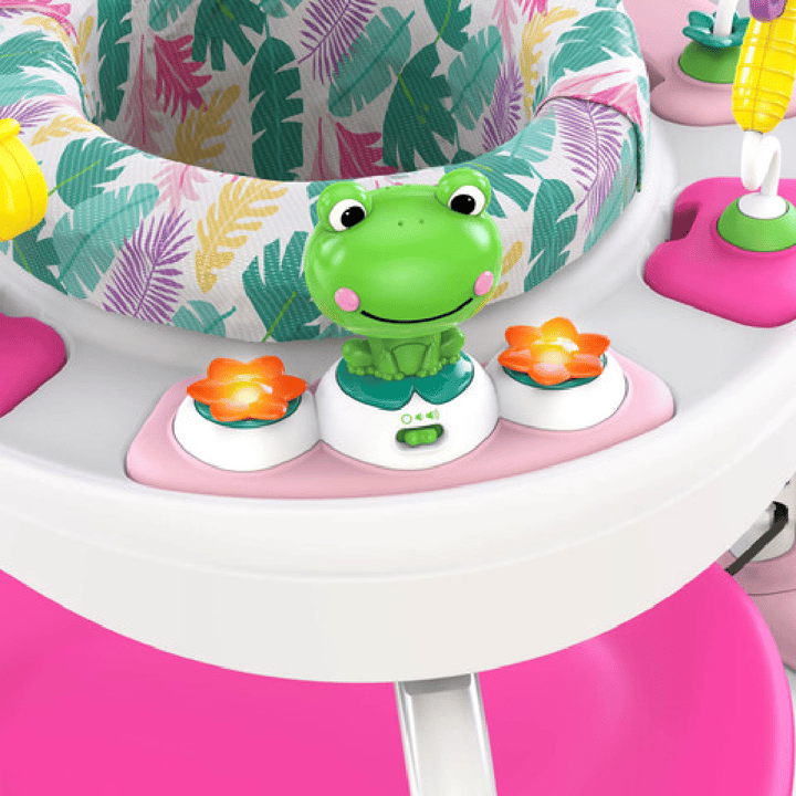 Bounce Baby 2-in-1 Aktivitetsbord - Pink Bright Starts
