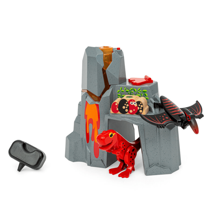 Aktiv Vulkan med Dinosaurier Brio