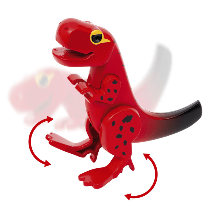 Aktiv Vulkan med Dinosaurier Brio