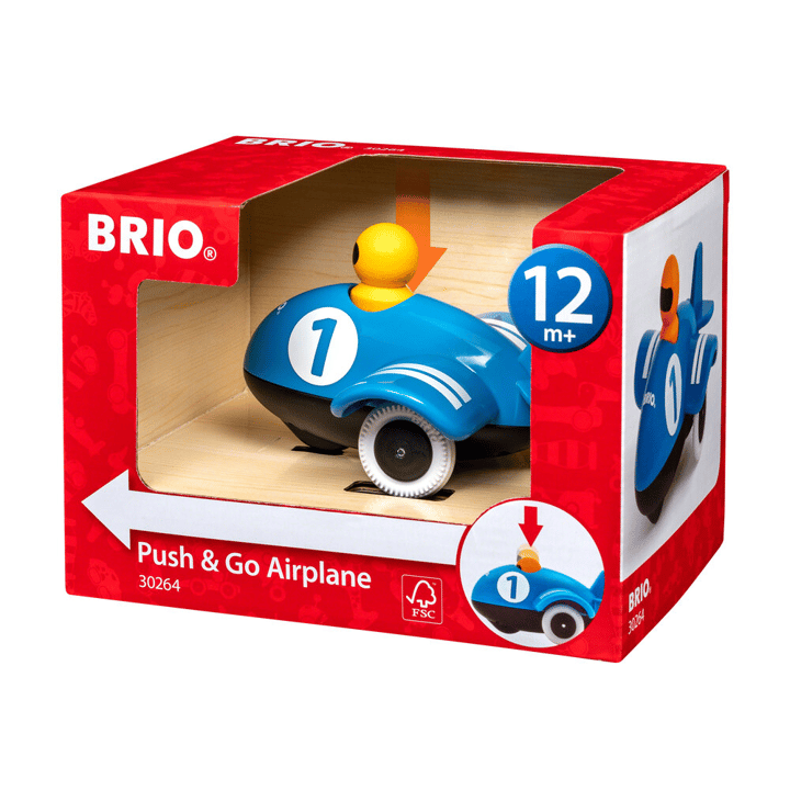 Flygplan Push & Go Brio