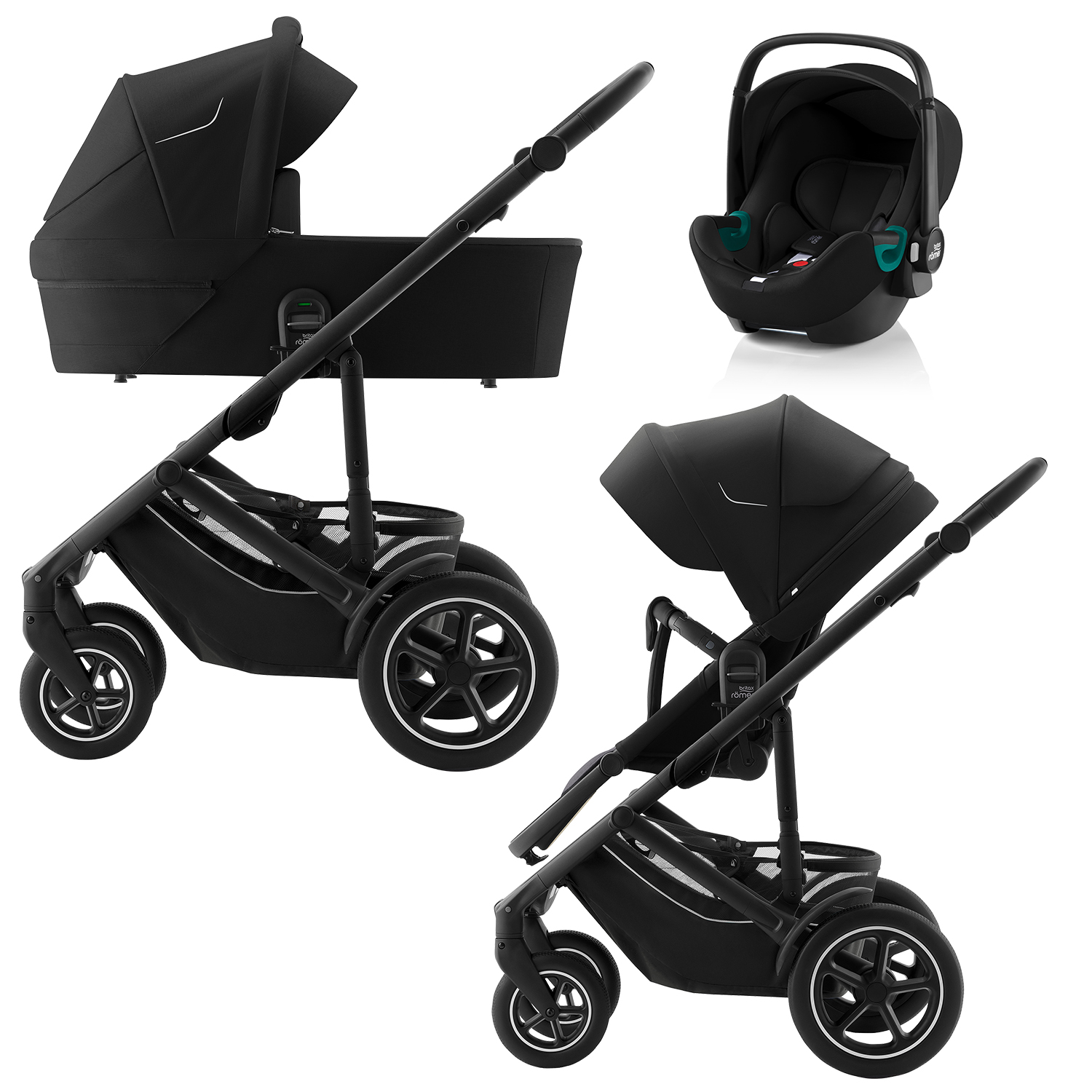 Britax Smile 5Z Duovagn + Baby-Safe 3 i-Size