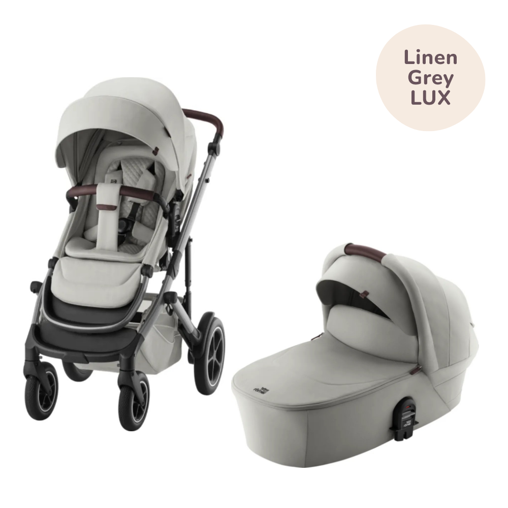 Britax Smile 5Z Lux - Linen Grey + Liggdel