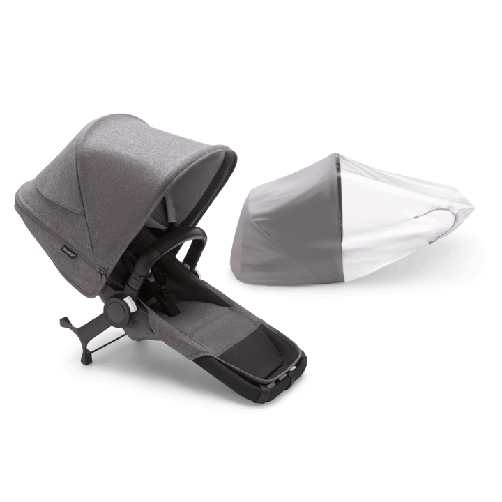 Donkey 5 Duo Extension Complete - Grey Melange Bugaboo