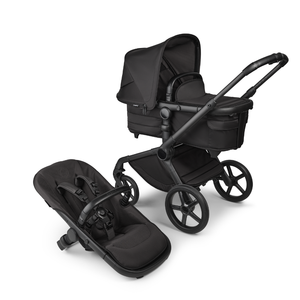 Product Image for Bugaboo Fox 5 Complete Noir Limited Edition, Black Moonlight - BabyWorld