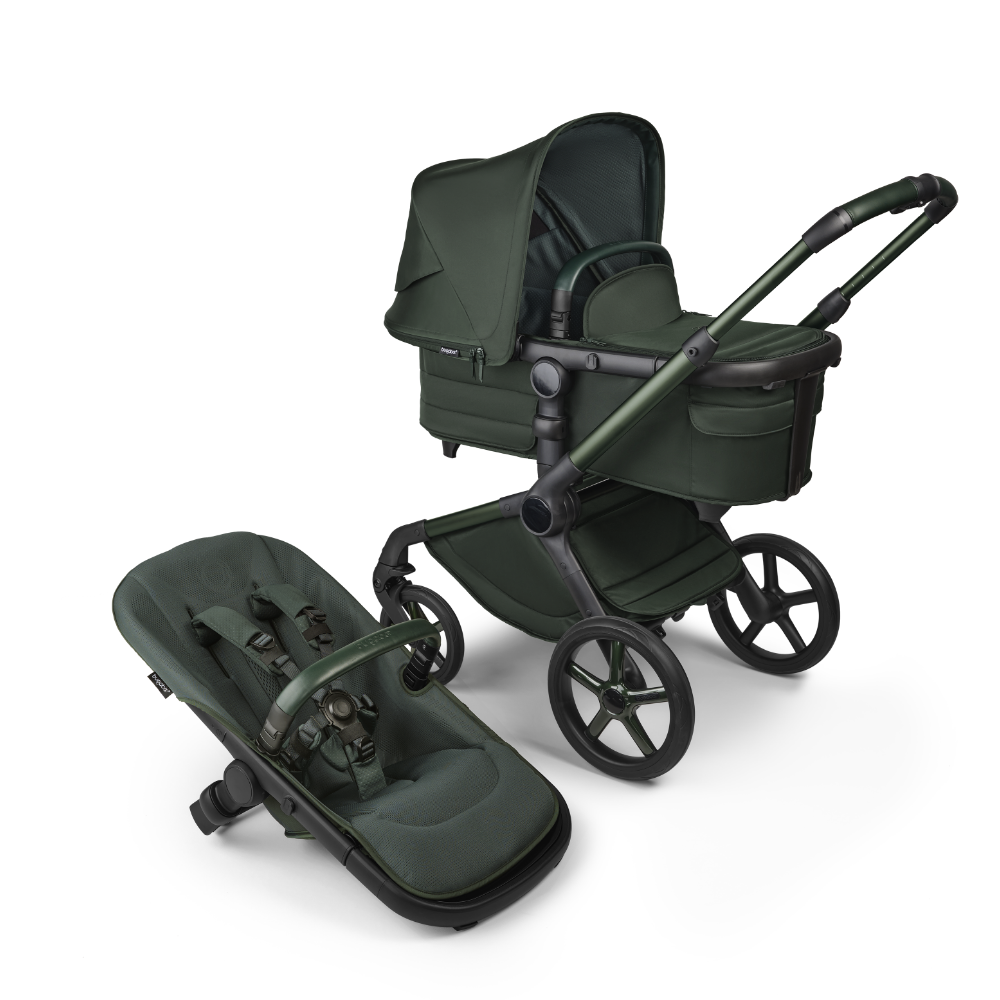 Product Image for Bugaboo Fox 5 Complete Noir Limited Edition, Midnight Green - BabyWorld