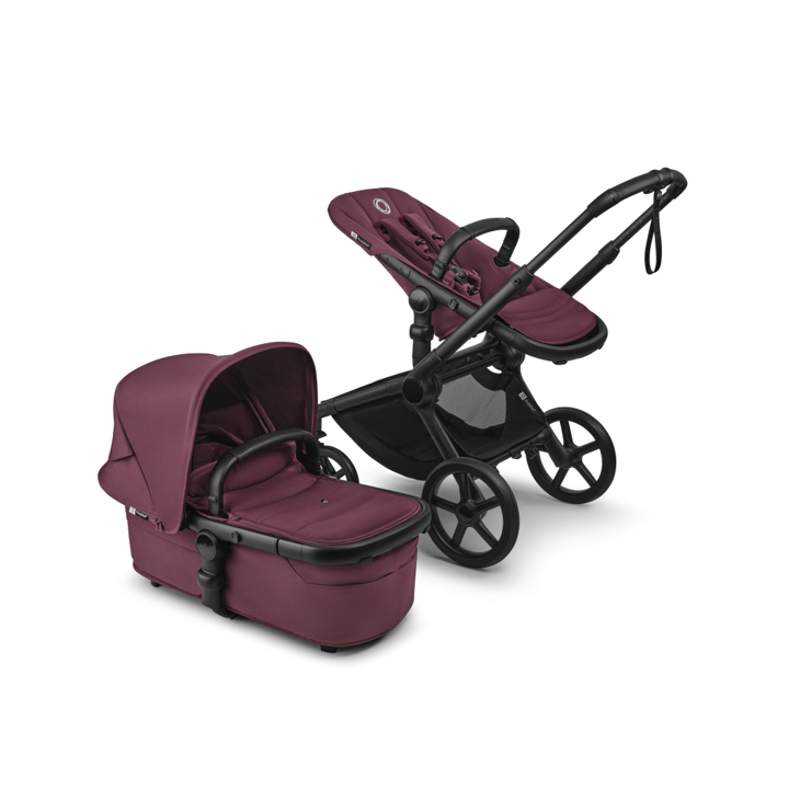 Fox 5 Renew Complete - Black/Dark Cherry Bugaboo