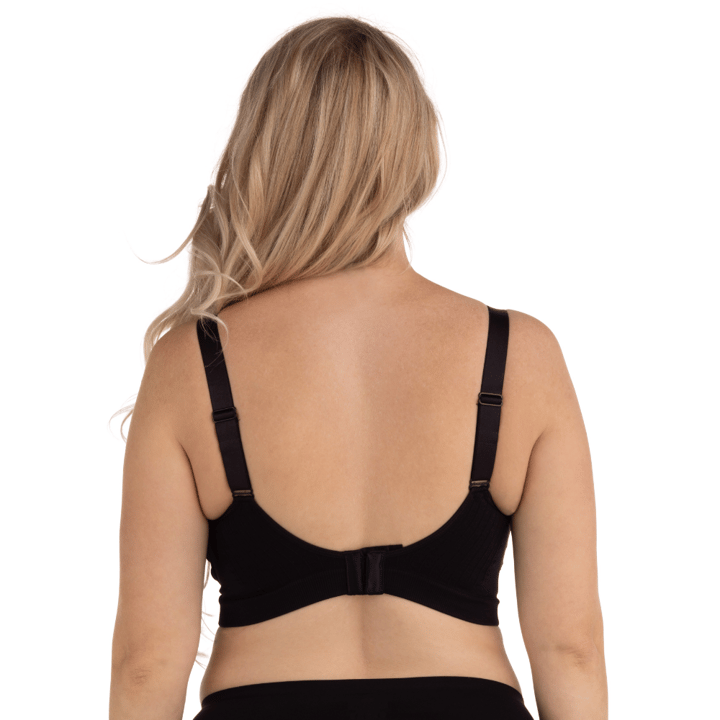 Amnings-Bh Seamless GelWire Svart Carriwell