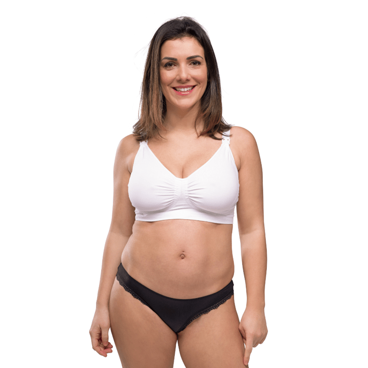 Amnings-Bh Seamless GelWire Vit Carriwell