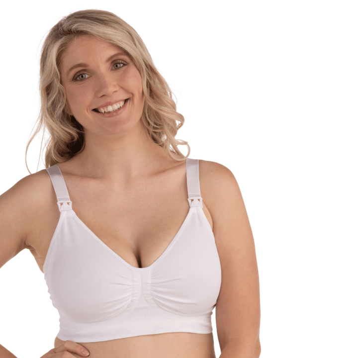 Amnings-Bh Seamless GelWire Vit Carriwell