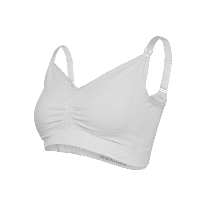 Amnings-Bh Seamless Organic Cotton Vit Carriwell