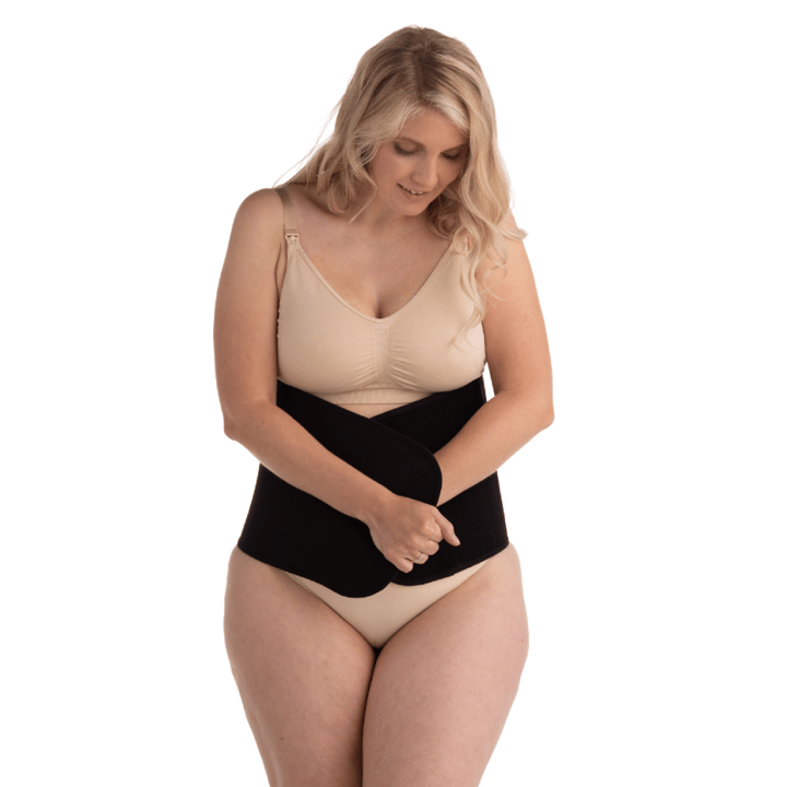 Belly Binder Maggördel Svart Carriwell