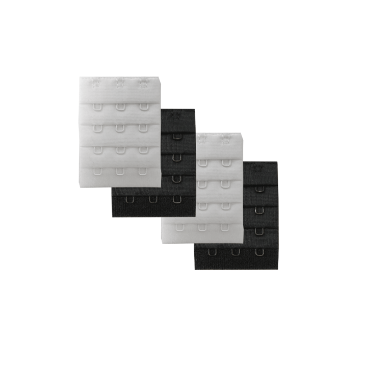 Bra Extenders - Vit/Svart Carriwell