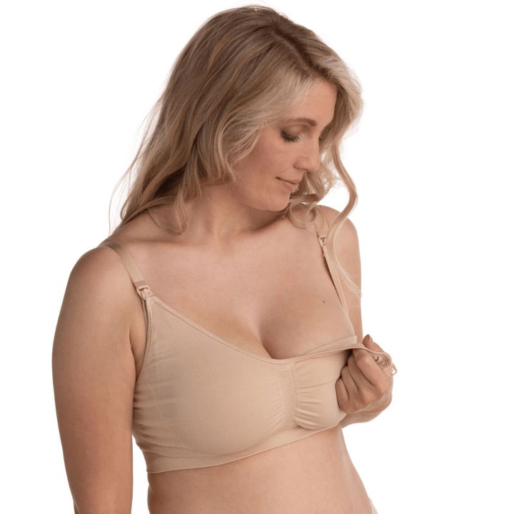 Graviditets- Och Amnings-BH Original 2-Pack - Beige/Svart Carriwell
