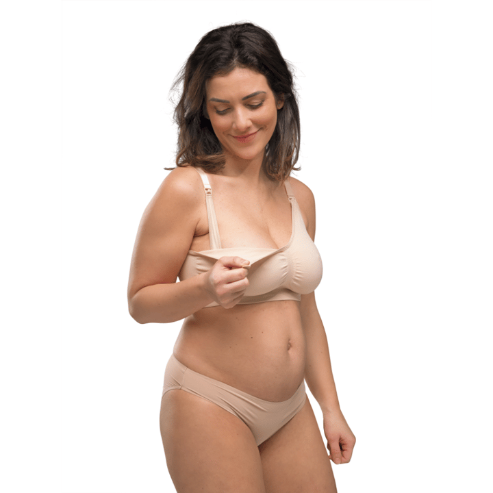 Graviditets- Och Amnings-BH Original - Beige Carriwell