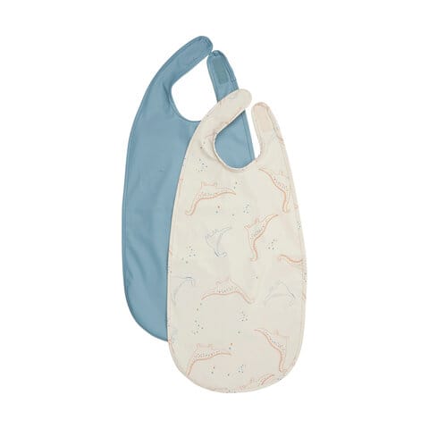 Lång Haklapp 2-pack - Amber Brown Celavi