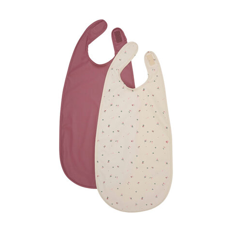 Celavi Lång Haklapp 2-pack Rose Brown