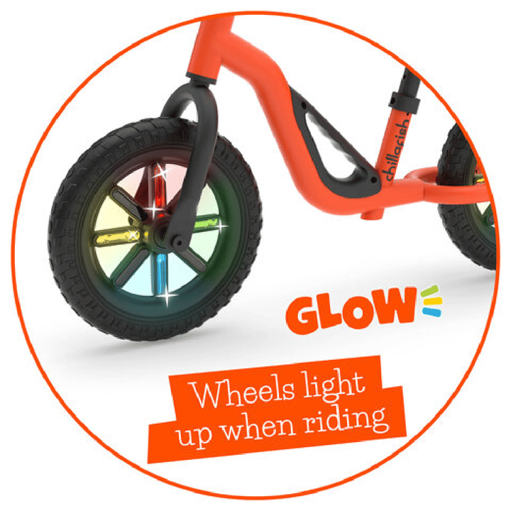 Charlie Glow Balanscykel - Orange Chillafish