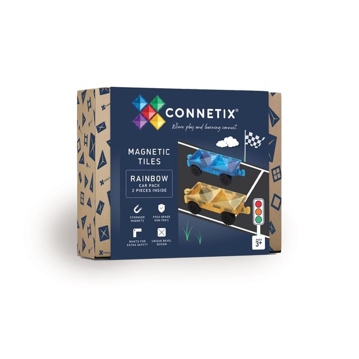 Bilar 2-pack Rainbow CONNETIX