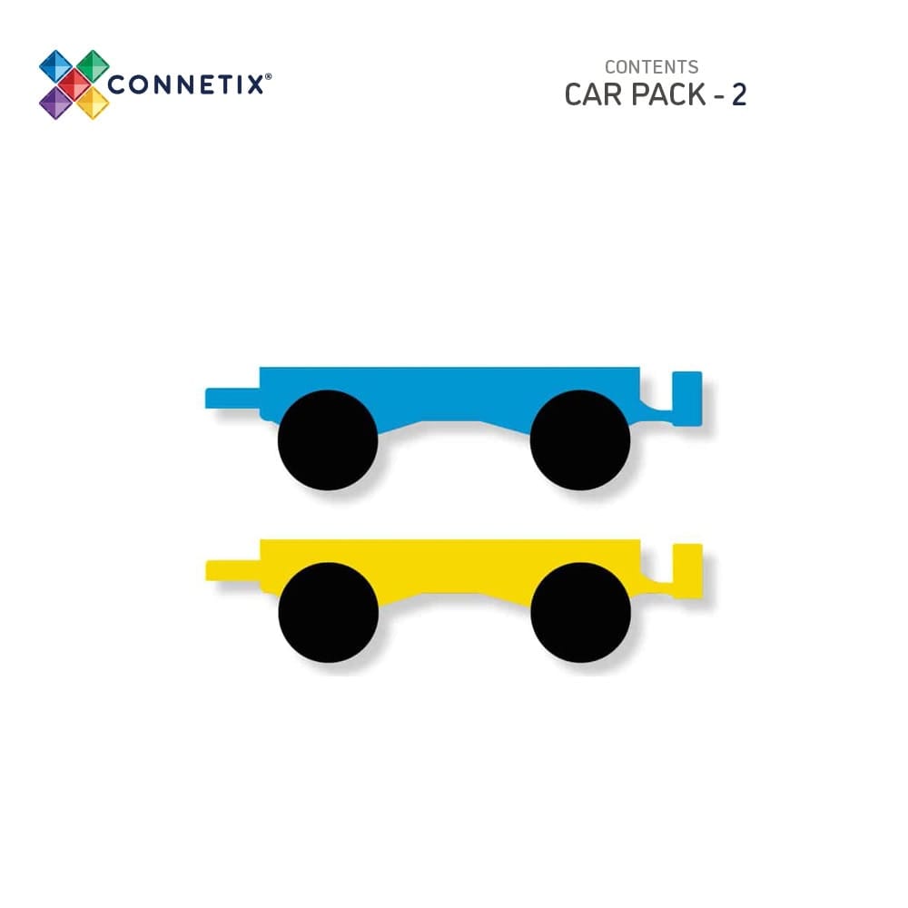 Bilar 2-pack Rainbow CONNETIX
